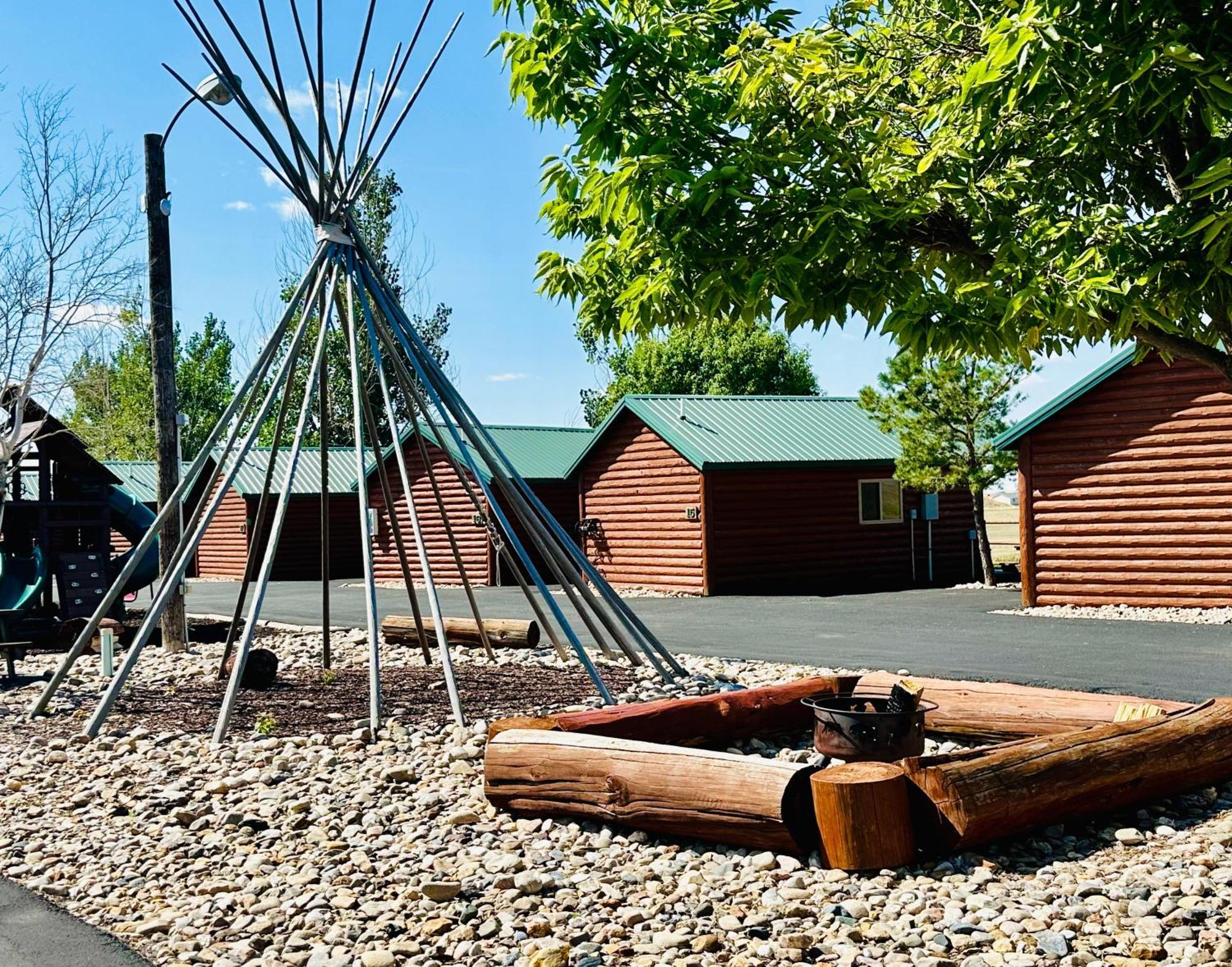 Badlands Frontier Cabins Wall Exterior foto